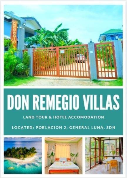 Don Remegio Villas General Luna  Esterno foto